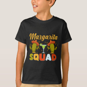 Camiseta Margarita Squad Funny Cinco De Mayo