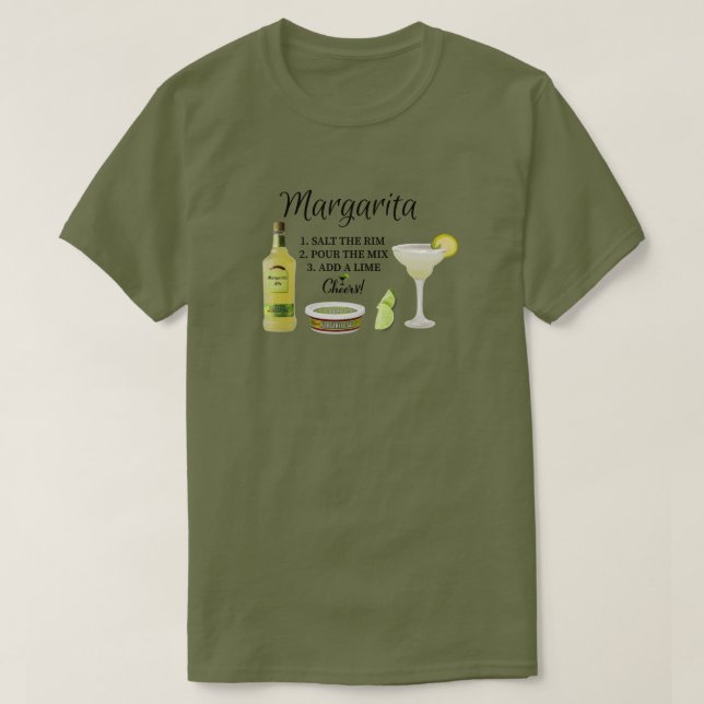 Camiseta Margarita T-Shirt (Diseño del anverso)