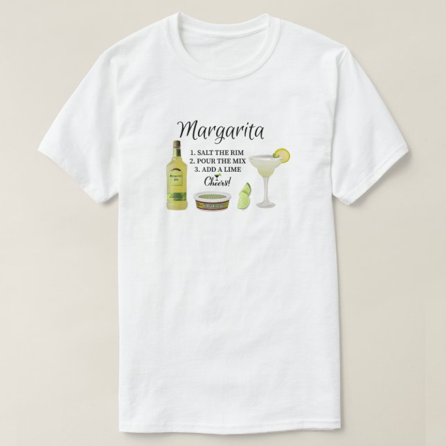 Camiseta Margarita T-Shirt (Diseño del anverso)