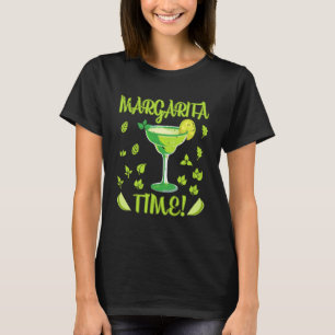 Camiseta Margarita Time Bebida Alcohólica Bebida Alcohólica