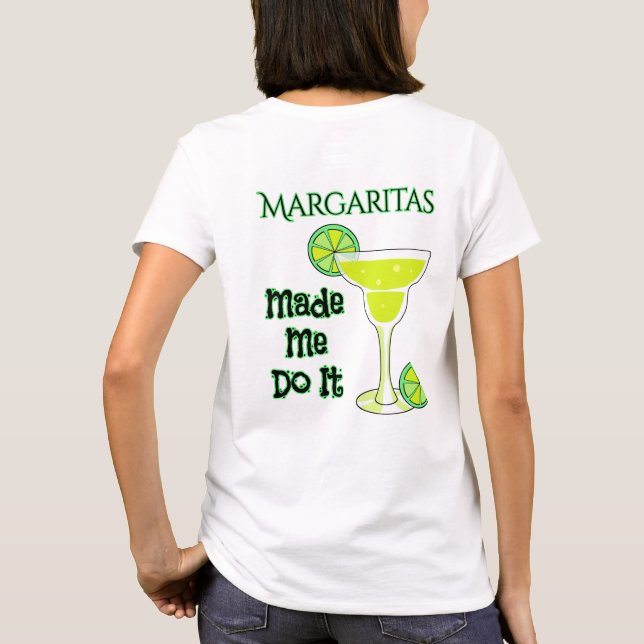 Camiseta Margaritas Cómplice (Reverso)
