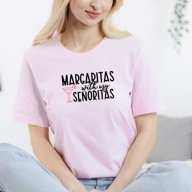 Camiseta "Margaritas con mis señoritas" - Fiesta final T-Sh (Subido por el creador)