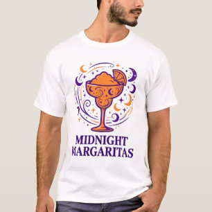 Camiseta Margaritas de Medianoche Arte de Cocktail Brujo de