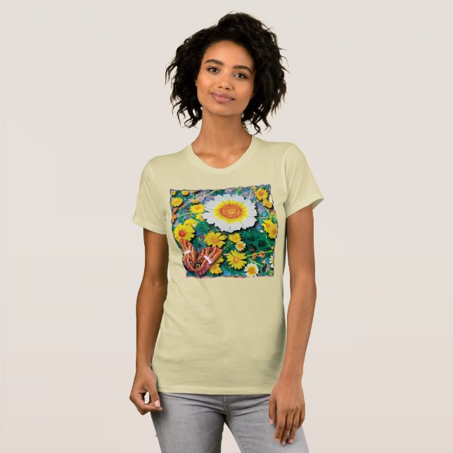 Camiseta Margaritas Mayo (Anverso completo)