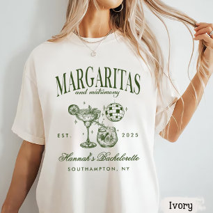 Camiseta Margaritas Modernas Retro y Bach Rayado de Matrimo