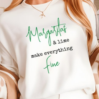 Camiseta Margaritas y Lime a la moda hacen todo bien