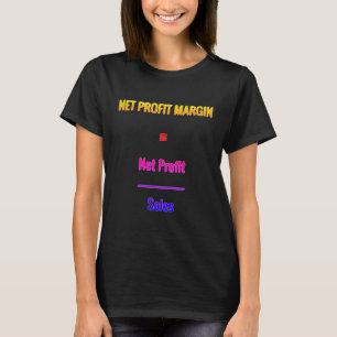 Camiseta "Margen de beneficio neto"