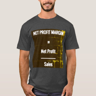 Camiseta "Margen de beneficio neto "