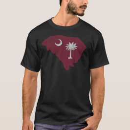 Camiseta Margen de la bandera de Carolina del Sur con probl