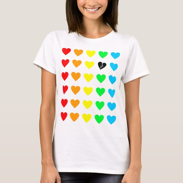 Camiseta marginado de amor (Anverso)