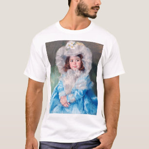 Camiseta Margot en azul, Mary Cassatt
