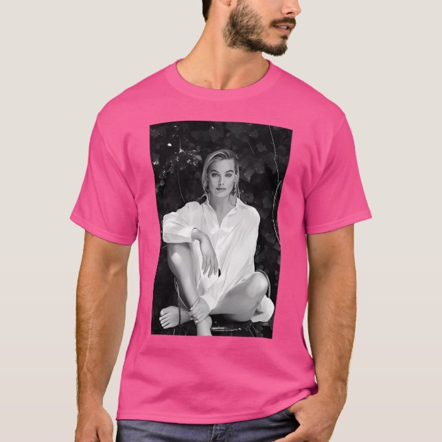 Camiseta Margot Robbie Art Classic Kids (Anverso)