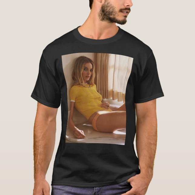 Camiseta Margot Robbie Poster (Anverso)