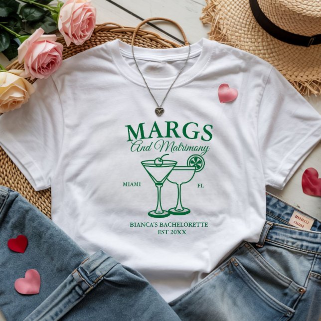 Camiseta Margs y Matrimonio fiesta de soltera en la playa  (Subido por el creador)