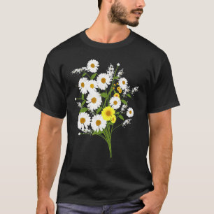 Camiseta Marguerites Daisy Spring Flower Daisies Plant Gard