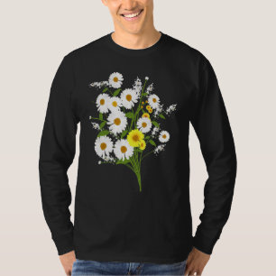 Camiseta Marguerites Daisy Spring Flower Daisies Plant Gard