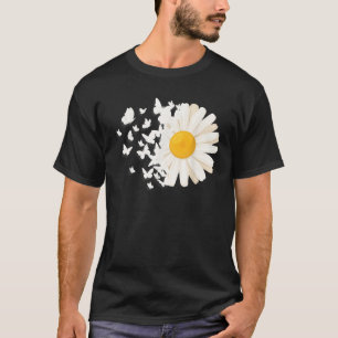 Camiseta Marguerites Daisy Summer Daisies Flor Jardín Gar