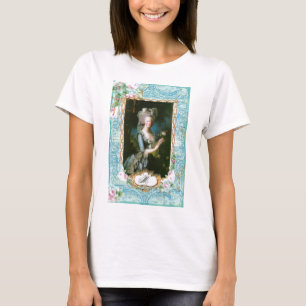 Camiseta María Antonieta Rosa y Lace