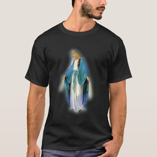 Camiseta María Bendecida Madre Católica (Anverso)