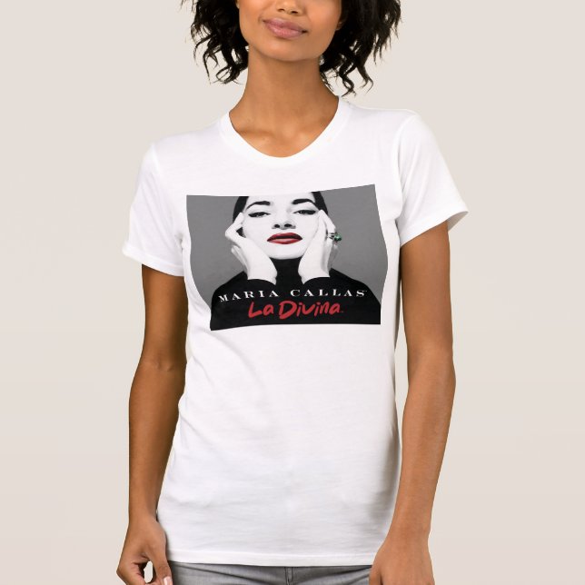 Camiseta MARIA CALLAS LA DIVINE T-Shirt (Anverso)