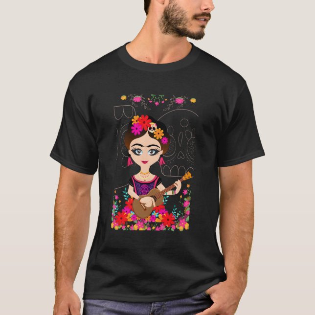 Camiseta Maria Frida Doll (Anverso)