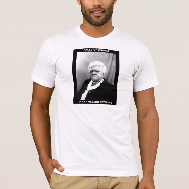 Camiseta Maria McLeod Bethune (Anverso)