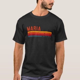 Camiseta Maria Retro Vintage Limited Edition 80S 90S Nacimi