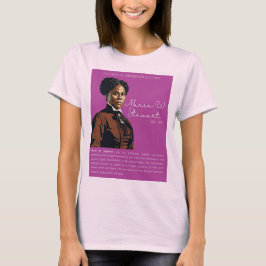 Camiseta Maria W. Stewart - Figuras en la historia de Estad