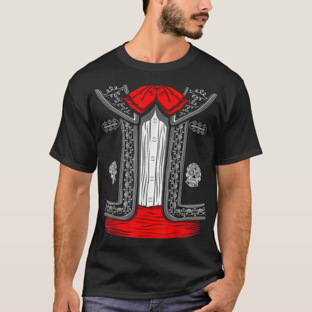 Camiseta Mariachi Charro Mexicano Cinco de Mayo (Anverso)