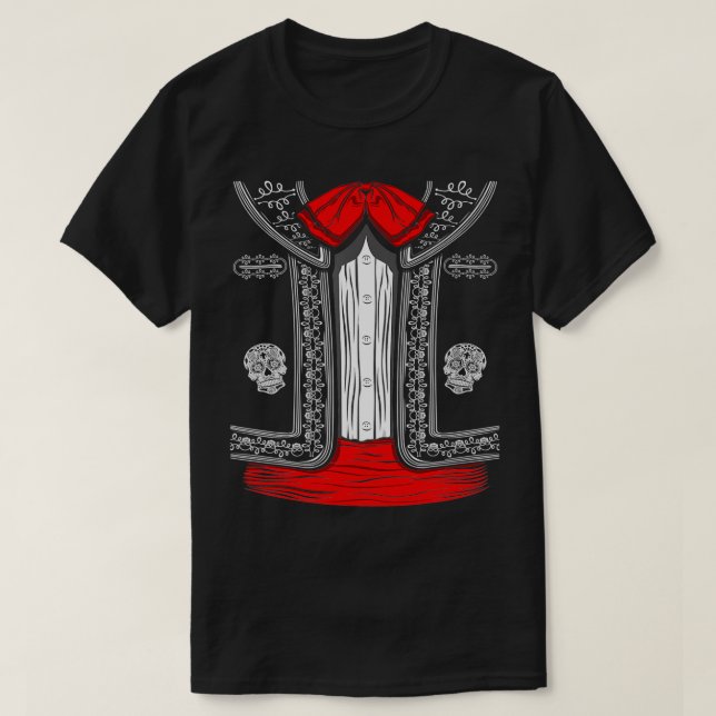 Camiseta Mariachi Charro Mexicano Cinco de Mayo (Diseño del anverso)