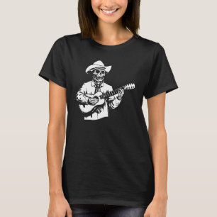 Camiseta Mariachi Skeleton Dia De Los Muertos Día Mexicano 