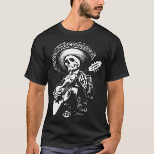 Camiseta Mariachi skull