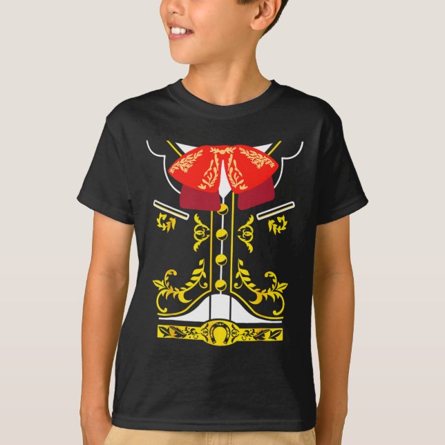 Camiseta Mariachi Tee Charro Cinco De Mayo (Anverso)