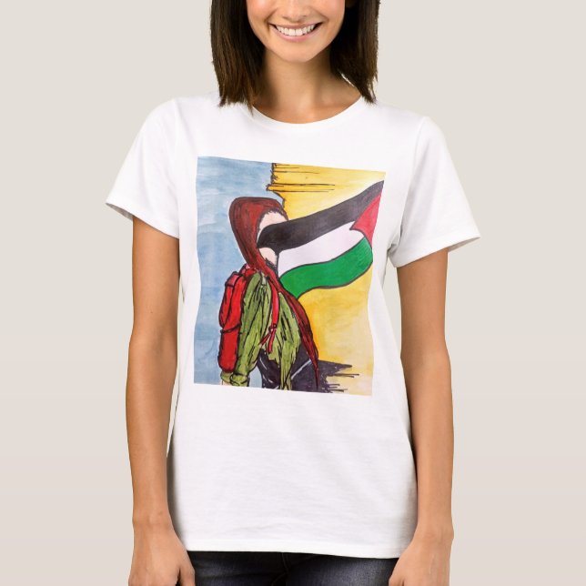 Camiseta Mariam Afifi Palestina (Anverso)