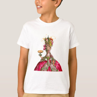 Camiseta Mariana Antoinette pavo real