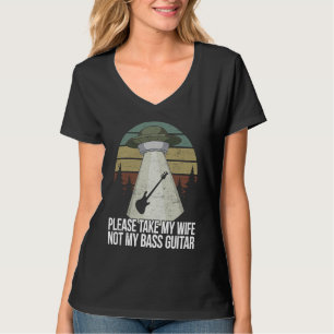 Camiseta Marido Bajista Bajista