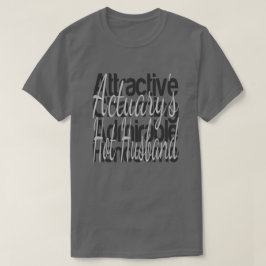 Camiseta Marido caliente de Actuarys