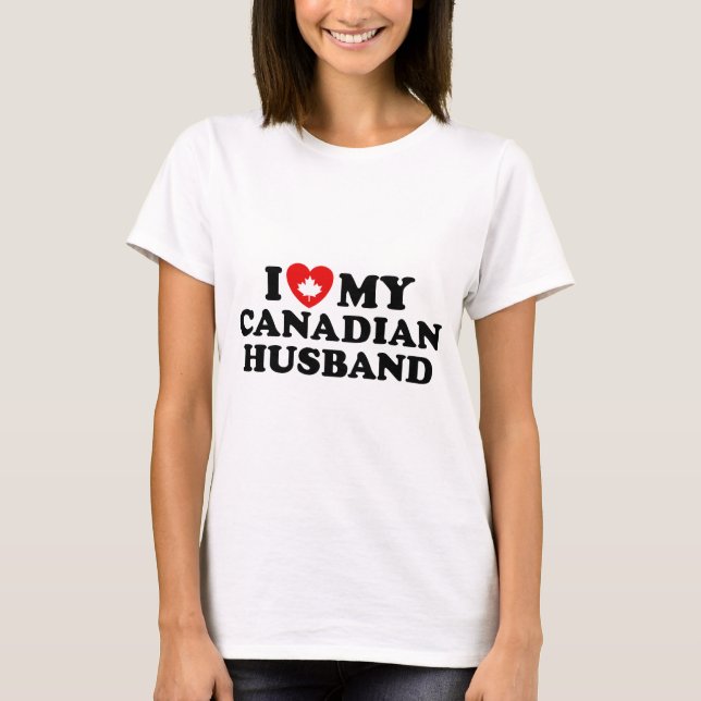 Camiseta Marido canadiense (Anverso)