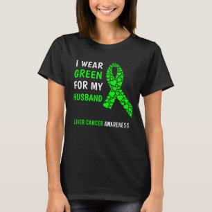 Camiseta Marido de cáncer de hígado