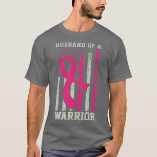 Camiseta Marido De Un Cinta De Concienciación Sobre El Cánc