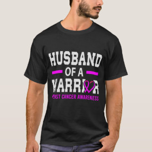 Camiseta Marido De Un Guerrero Concienciación Sobre El Cá