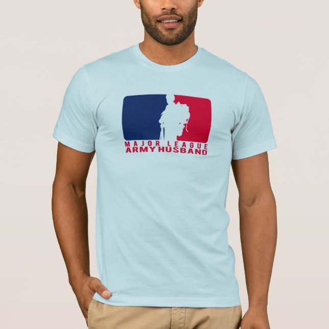 Camiseta Marido del ejército de la primera división (Anverso)