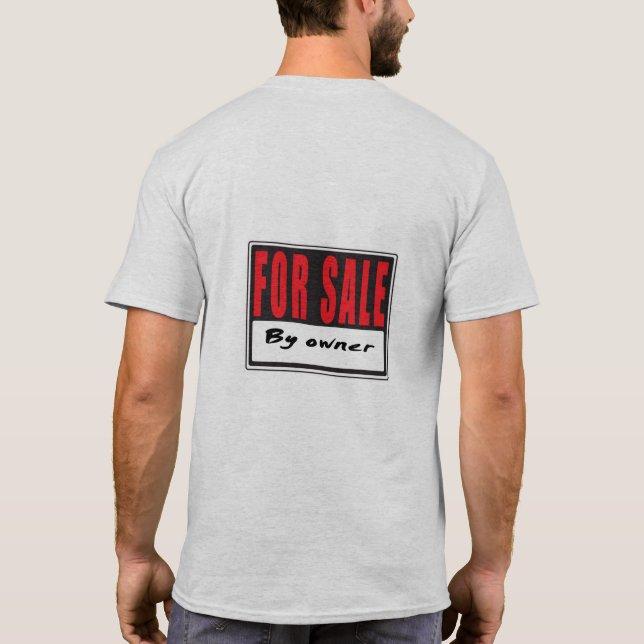 Camiseta Marido En Venta (Reverso)