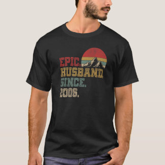 Camiseta Marido épico desde 2006 Guay 16th An