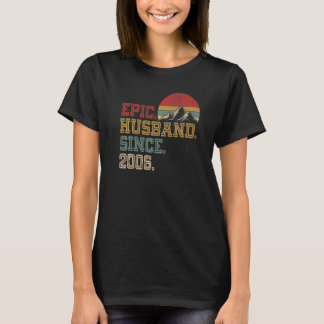 Camiseta Marido épico desde 2006 Guay 16th An