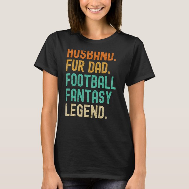 Camiseta Marido Fur Dad Fantasy Leyenda (Anverso)