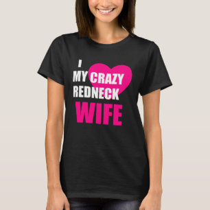 Camiseta Marido Palurdo Esposa Parejas Gag Para Mujeres U H
