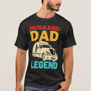 Camiseta Marido papá Camión Leyenda 3
