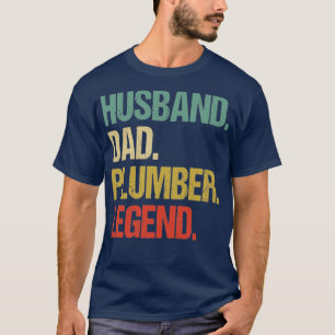 Camiseta Marido papá plomero Leyenda Funny Plumber