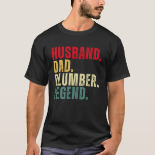 Camiseta Marido papá Plumber Legend